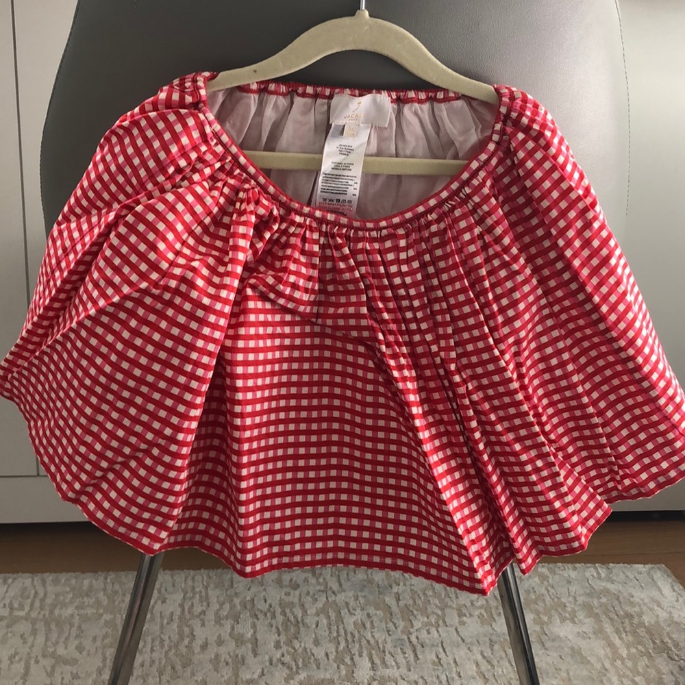 Jacadi girls size 5 pink skirt